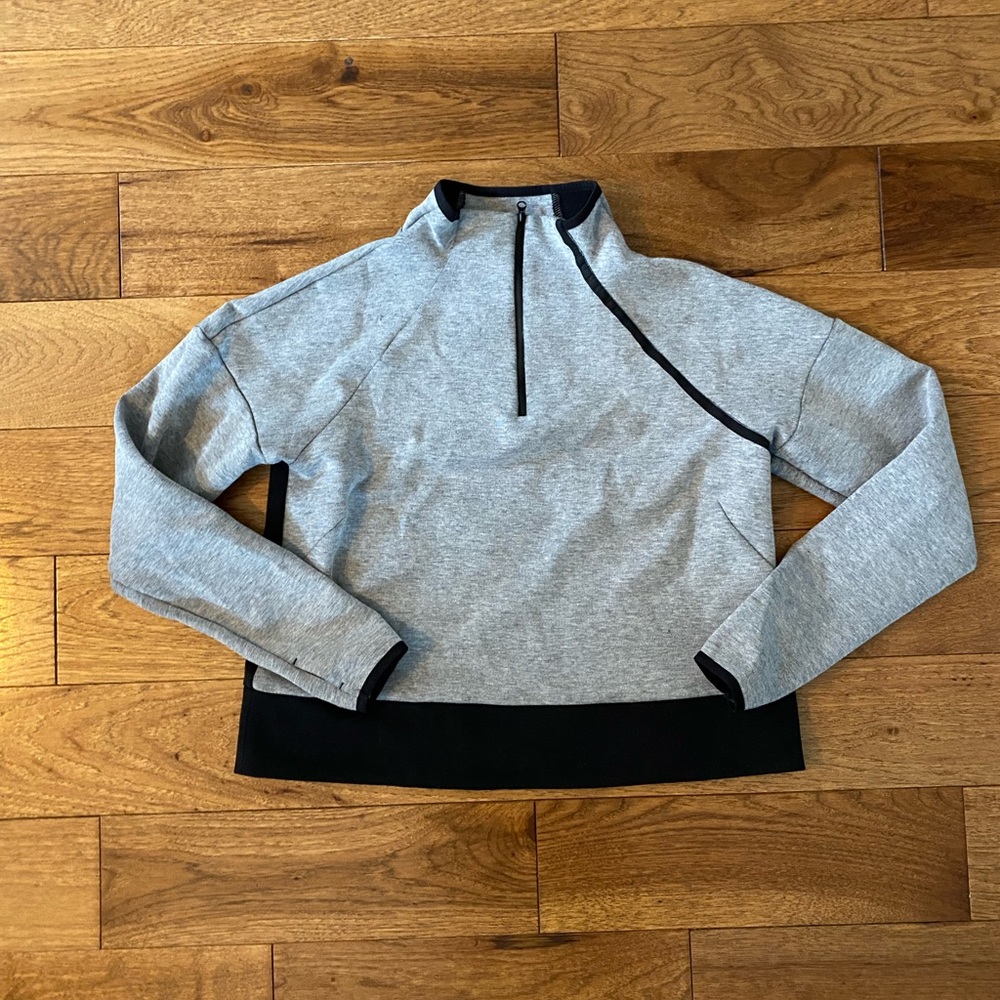 Champion C9 Athletic Grey & Black Pullover with thumb holes and zip size…
